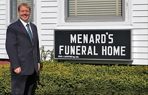 Craig Lacouture - Menard-Lacouture Funeral Homes & Cremation Service, Woonsocket and Manville, RI